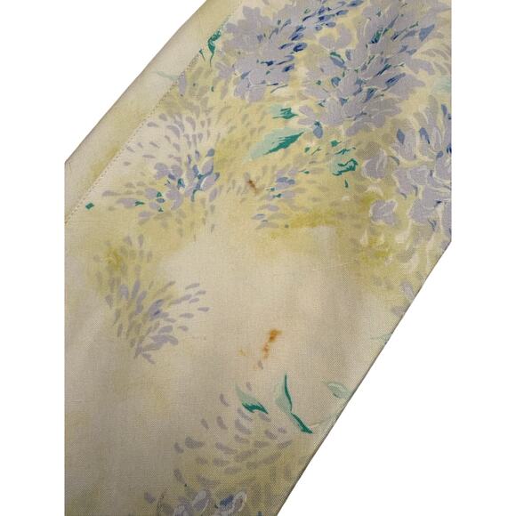 Thierry Mugler Vintage Floral Silk Suit Skirt Set Women’s Size 38 (8 US) Yellow - Picture 12 of 15